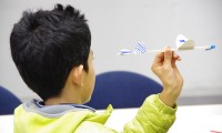 「飛行機」テーマに工作教室やサイエンスショー／仙台市科学館「人力飛行機」開展式
