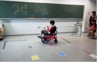 足でこぐ車いすの楽しさを体験しよう! ～不自由な足が動く不思議な乗り物プロファンド～