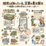 地形は知っている、災害の素を探せ～地図には命を守るヒントがいっぱい　～