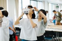 自分が撮った動画をCG空間で鑑賞してみよう!