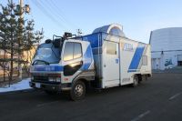 移動天文車ベガ号による「真昼の天体観望会」