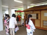 日本古来の茶室でお茶を味わおう!木組み体験コーナーもあるよ!